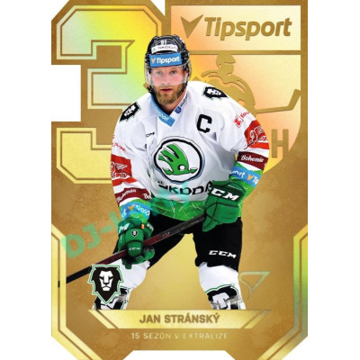 2022/23 Sportzoo ELH 2. série #AV-05 Jan Stránský 30 let ELH
