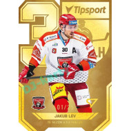 2022/23 Sportzoo ELH 2. série #AV-06 Jakub Lev 30 let ELH Limited xx/25