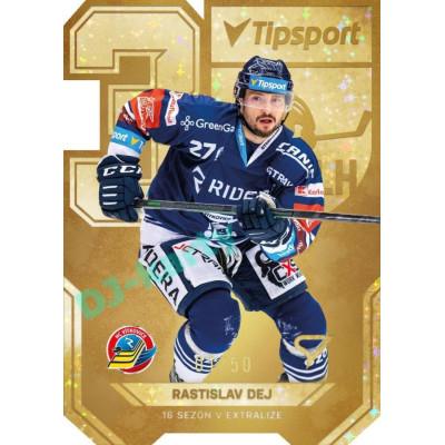 2022/23 Sportzoo ELH 2. série #AV-10 Rastislav Dej 30 let ELH Limited xx/50