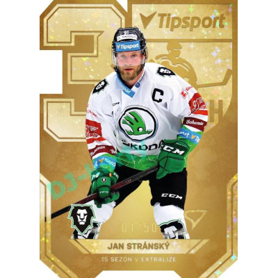 2022/23 Sportzoo ELH 2. série #AV-05 Jan Stránský 30 let ELH Limited xx/50