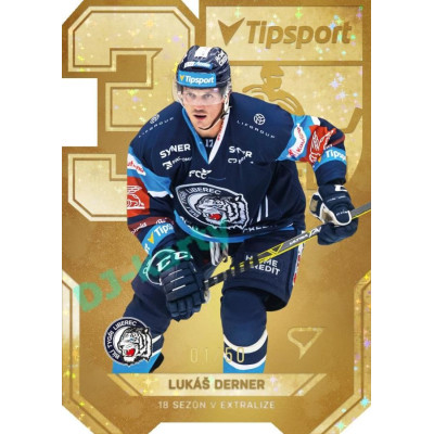 2022/23 Sportzoo ELH 2. série #AV-08 Lukáš Derner 30 let ELH Limited xx/50