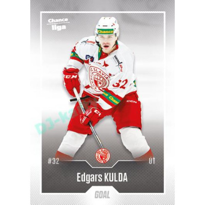 2022/23 Goal Cards Chance Liga 2. série #312 Edgars Kulda
