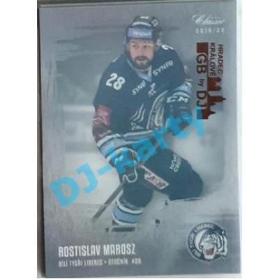2019/20 OFS Rostislav Marosz #28 Silver Rainbow GBbyDJ