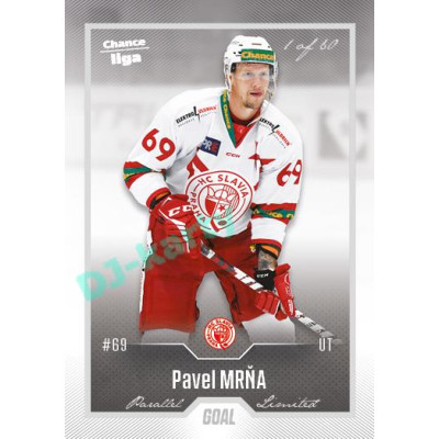 2022/23 Goal Cards Chance Liga 2. série #313 Pavel Mrňa Silver 1 of 60