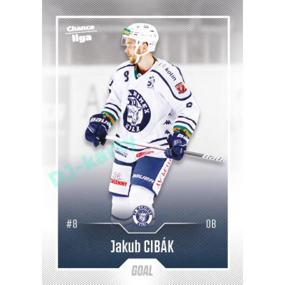 2022/23 Goal Cards Chance Liga 2. série #316 Jakub Cibák