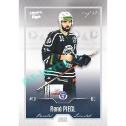 2022/23 Goal Cards Chance Liga 2. série #318 René Piegl Silver 1 of 60
