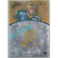 2021 Legendary Cards League Dynasty Vsetín Ivan Padělek #64 13/19 Gold Rainbow