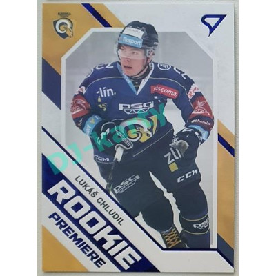 2021/22 Sportzoo TIPSPORT ELH 2. série #RP-31 Lukáš Chludil Rookie Premiere xxx/149