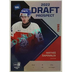 2021/22 MK reprezentace #DP-3 Matyáš Šapovaliv Draft Prospects PROMO