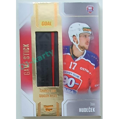 2022/23 Goal Cards Chance Liga 1. série #S-26 Jan Hudeček Game Stick 08/35