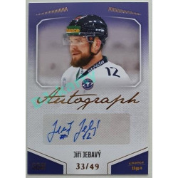 2022/23 Goal Cards Chance Liga 1. série #A-27 Jiří Jebavý Autograph 33/49