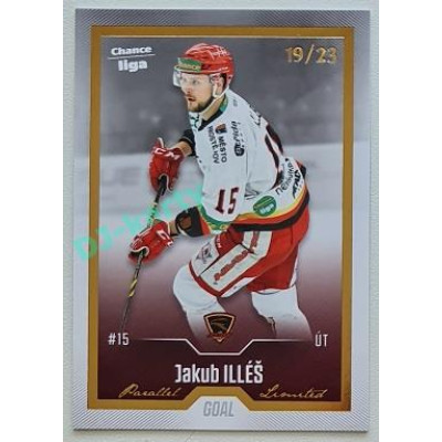 2022/23 Goal Cards Chance Liga Update #431 Jakub Illéš Gold xx/23