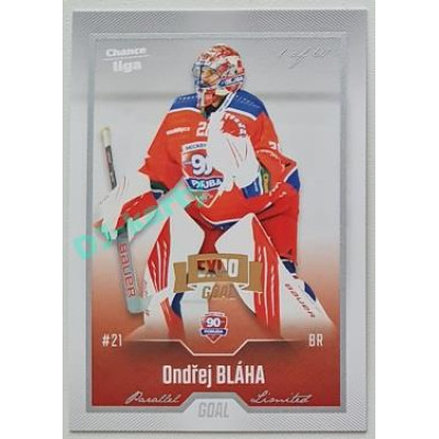 2022/23 Goal Cards Chance Liga 2. série #358 Ondřej Bláha Expo Silver 1 of 3