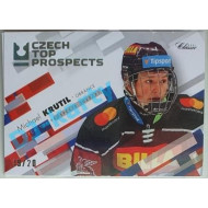 2020/21 OFS 2. série Michael Krutil #CTP-3 19/20 Czech Top Prospects Neon Rainbow