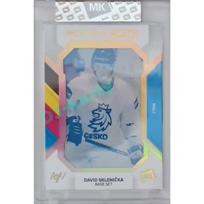 2023 MK The Gamers #PP-DS David Sklenička 2022 Printing Plate 1/1 Cyan