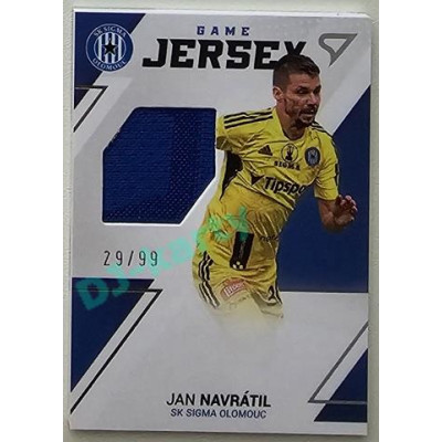 2022/23 Sportzoo Fortuna Liga 2. série #GJ-JN Jan Navrátil Game Jersey 29/99