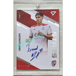 2023/24 Sportzoo Fortuna Liga 2. série #SL1-TZ Tomáš Zlatohlávek Signed Stars Level 1 xxx/110