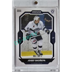 2023/24 Goal cards Chance Liga 1. série #152 Josef Skořepa Blue 10/10