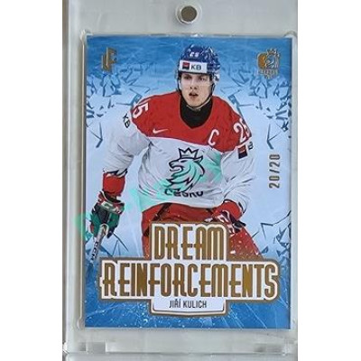 2023/24 LC Expectations Road to Prague #DR-17 Jiří Kulich Dream Reinfrocements Gold xx/20