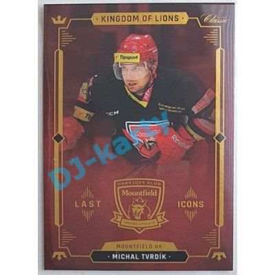 2021 OFS Kingdom of Lions Michal Tvrdík #LI-3 Last Icons