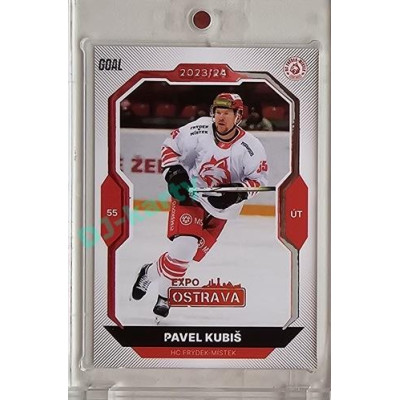 2023/24 Goal cards Chance Liga 2. série #327 Pavel Kubiš Expo Ostrava 1of2