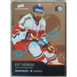 2020 MK reprezentace David Musil EHT #23 Red Promo