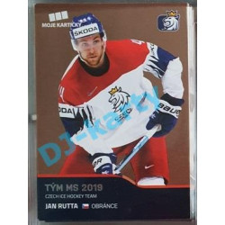 2020 MK reprezentace Jan Rutta Tým MS 2019 #56 Red Promo