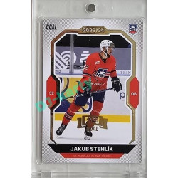 2023/24 Goal cards Chance Liga 2. série #237 Jakub Stehlík Expo Gold 1of7