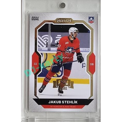 2023/24 Goal cards Chance Liga 2. série #237 Jakub Stehlík Expo Gold 1of7