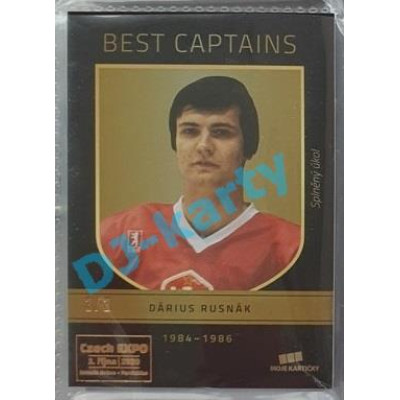 2020 MK reprezentace Dárius Rusnák #6 3/3 Best Captains Czech Expo