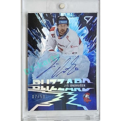 2023/24 Sportzoo ELH 1. série #BLS-JO Jiří Ondrušek Blizzard Auto xx/50