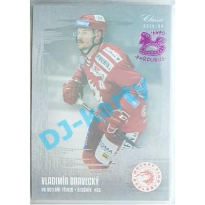 2019/20 OFS Vladimír Dravecký #13 x/2 Silver Rainbow Expo Pard.