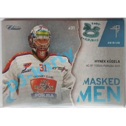 2019/20 OFS Chance liga Hynek Kůdela #MM-HKŮ xx/15 Masked Men Expo Pard.