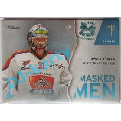 2019/20 OFS Chance liga Hynek Kůdela #MM-HKŮ xx/15 Masked Men Expo Pard.