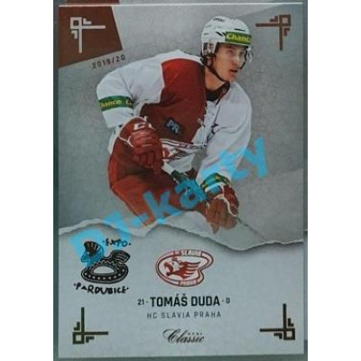 2019/20 OFS Chance liga Tomáš Duda #213 x/6 Expo Pard.