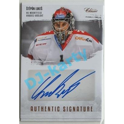 2019/20 OFS Štěpán Lukeš #AS-ŠLU 26/29 Authentic Signature (Level 1)