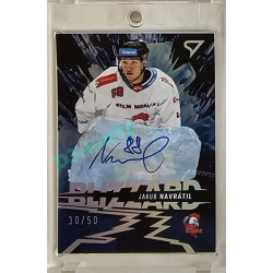 2023/24 Sportzoo ELH 1. série #BLS-JN Jakub Navrátil Blizzard Auto xx/50