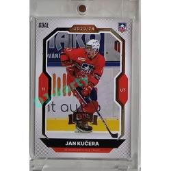 2023/24 Goal cards Chance Liga 2. série #239 Jan Kučera Expo Gold 1of7