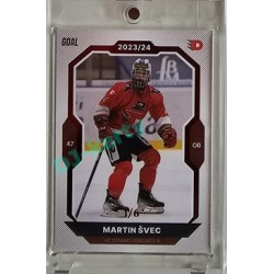 2023/24 Goal cards Chance Liga 2. série #377 Martin Švec Red 1/6