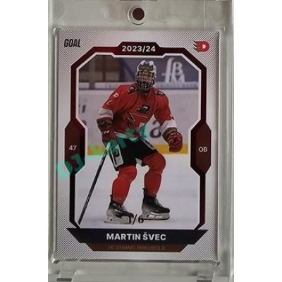 2023/24 Goal cards Chance Liga 2. série #377 Martin Švec Red 1/6