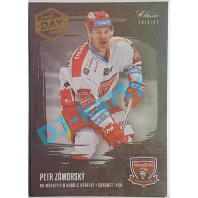 2019/20 OFS Petr Zámorský #77 Black Rainbow 1st Day of Issue