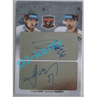 2017/18 OFS Tomáš Zigo/Dominik Graňák #DS-45 02/15 Double Signature Platinum