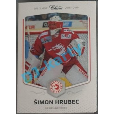 2018/19 OFS Šimon Hrubec #19 5/9 Rainbow