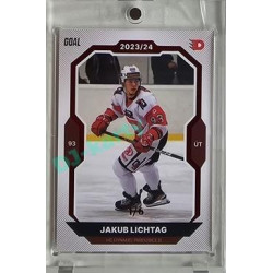 2023/24 Goal cards Chance Liga 2. série #379 Jakub Lichtag Red 1/6