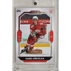 2023/24 Goal cards Chance Liga 2. série #332 Karel Křepelka Expo Ostrava 1of2