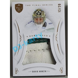 2021/22 OFS The Final Series David Honzík #MEM-DH 13/20 Game Used Gold