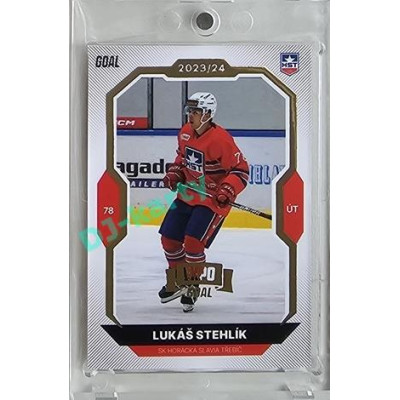 2023/24 Goal cards Chance Liga 2. série #241 Lukáš Stehlík Expo Gold 1of7