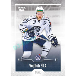 2022/23 Goal Cards Chance Liga 2. série #322 Vojtěch Síla