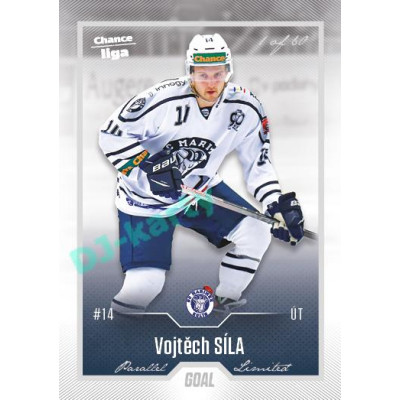 2022/23 Goal Cards Chance Liga 2. série #322 Vojtěch Síla Silver 1 of 60