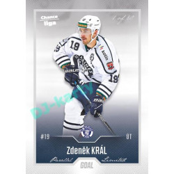 2022/23 Goal Cards Chance Liga 2. série #323 Zdeněk Král Silver 1 of 60